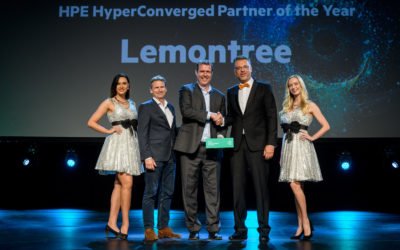 Lemontree HPE Hyperconverged partner of the year