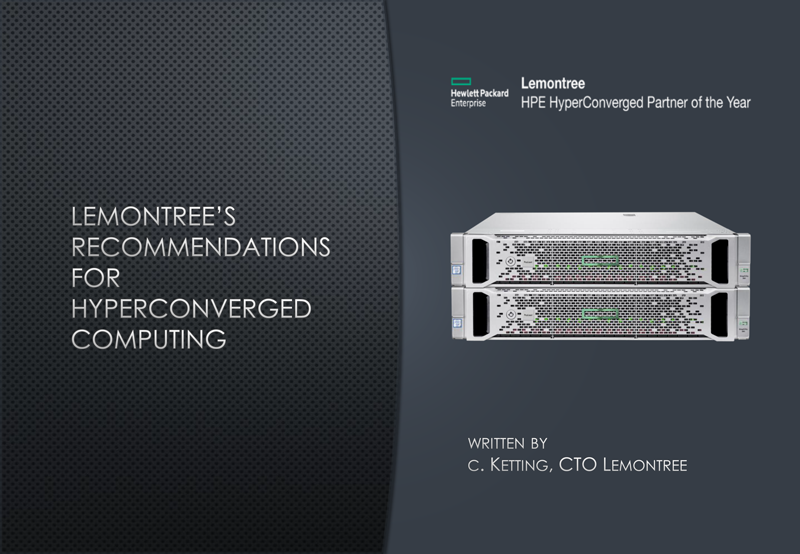 HPE Simplivity technical whitepaper