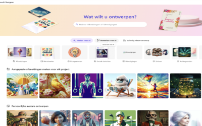 Microsoft Designer met AI beschikbaar