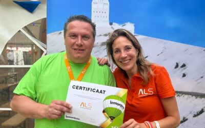 Stichting ALS Nederland met luchtballon Lemontree naar de cloud