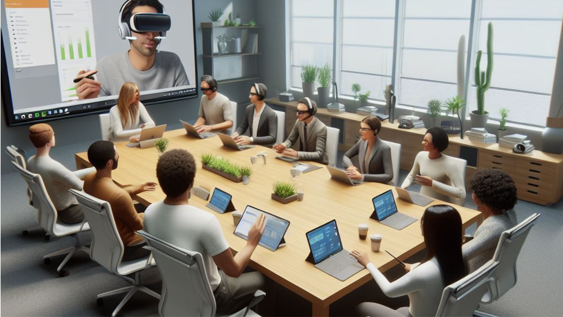 Microsoft Teams 3D VR