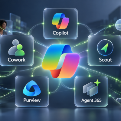 AI, Purview, Agent365, Scout, Copilot, Cowork